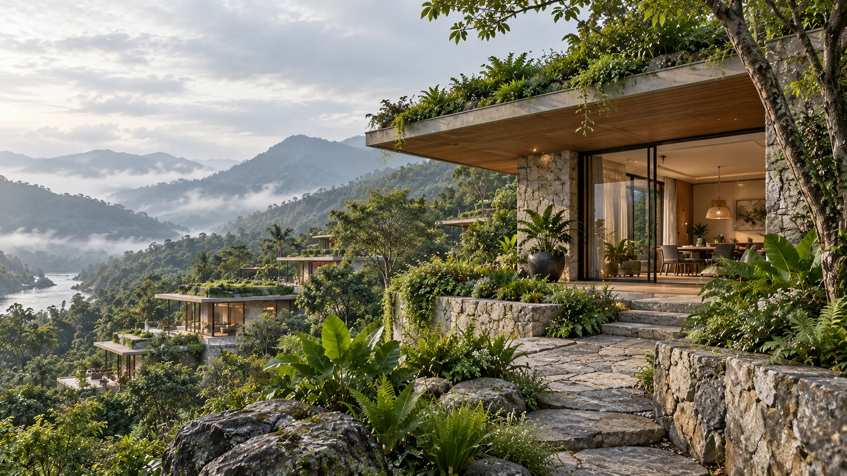 Aranya Estates — architectural concept, view 3