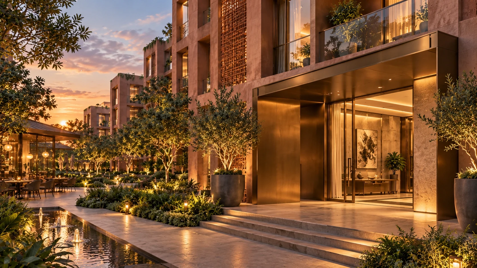 Copper Court — architectural concept, view 3