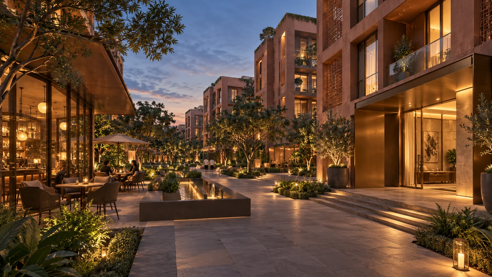 Copper Court — original architectural concept